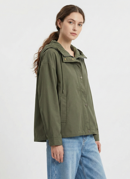 CHAQUETA CON CAPUCHA