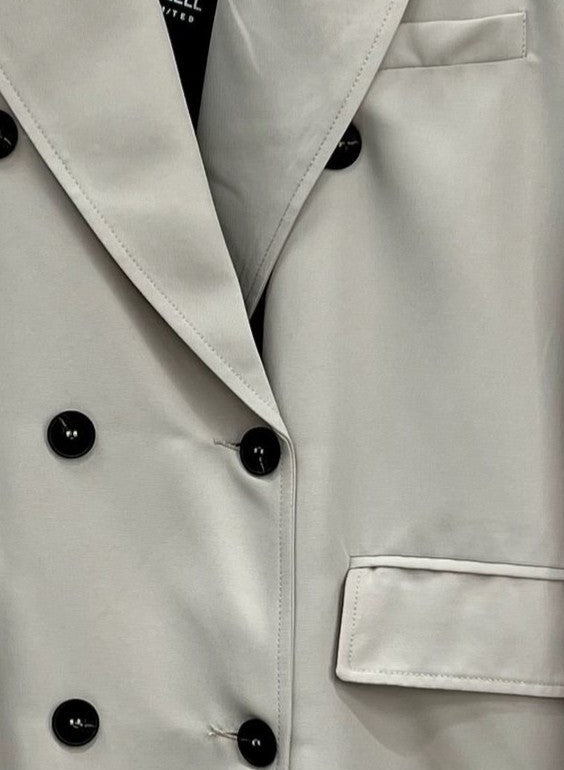 MANTEAU OVERSIZE À FERMETURE CROISÉE