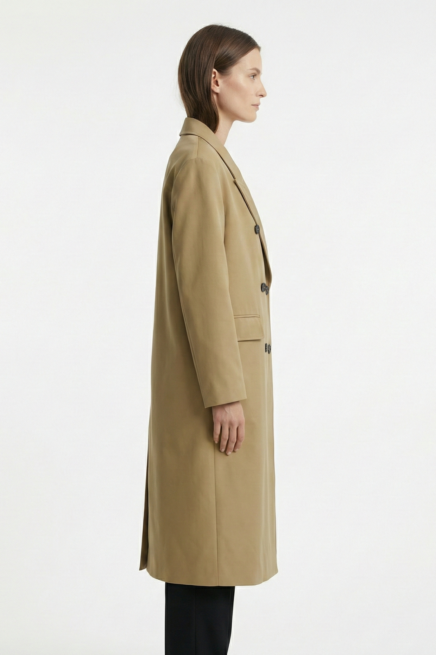 MANTEAU OVERSIZE À FERMETURE CROISÉE