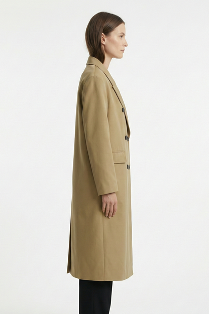 MANTEAU OVERSIZE À FERMETURE CROISÉE