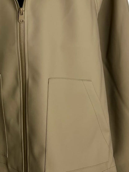 PARKA COURTE IMPERMÉABLE À CAPUCHE
