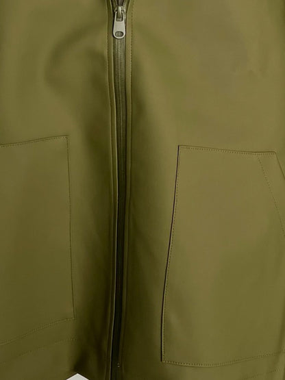 PARKA COURTE IMPERMÉABLE À CAPUCHE