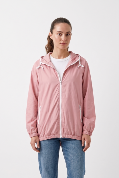 BLOUSON IMPERMÉABLE À CAPUCHE Femme - K-ZELL PARIS
