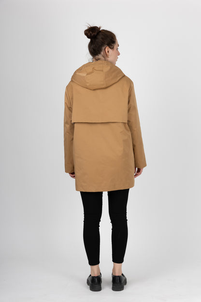 MID-LENGTH HOODED PARKA