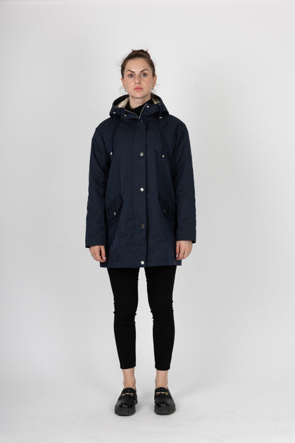 MID-LENGTH HOODED PARKA