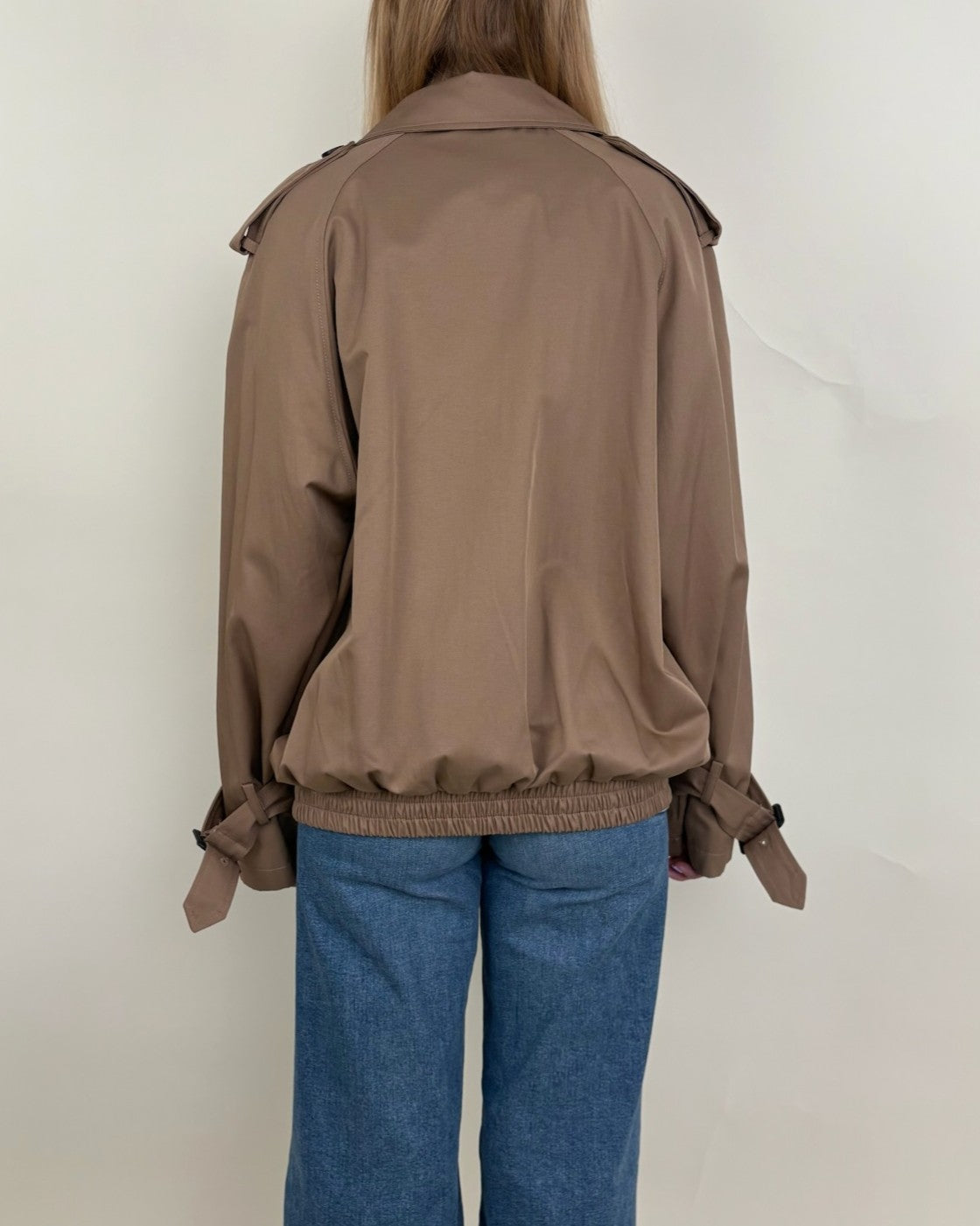 BLOUSON À DÉTAILS TRENCH
