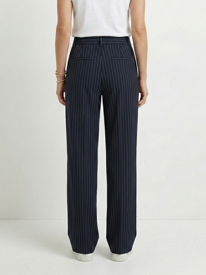 TENNIS STRIPED SUIT PANTS