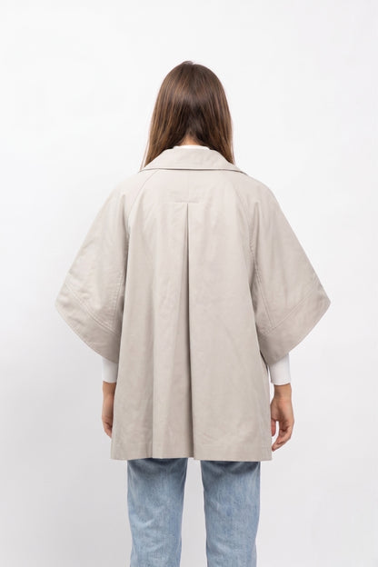 CAPE STYLE TRENCH À CEINTURE