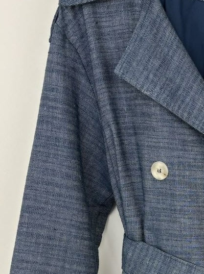 TRENCH EFFET LIN - K-ZELL PARIS