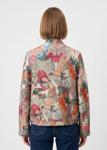 JACQUARD METALLIC JACKET – K-ZELL PARIS