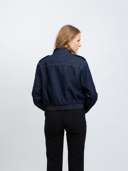 SHORT DENIM JACKET