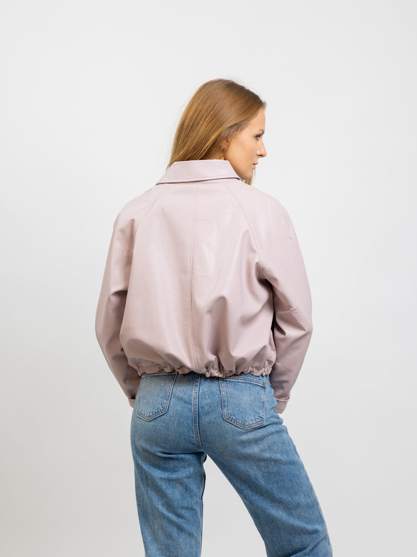 FAUX LEATHERETTE JACKET