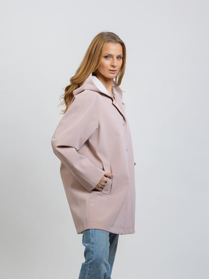 PARKA IMPERMEABLE CON CAPUCHA