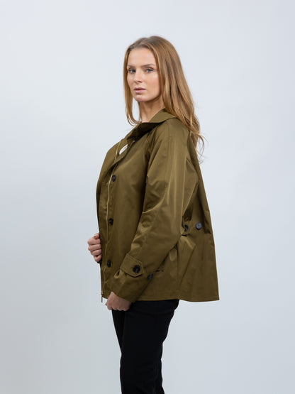 Short trench coat