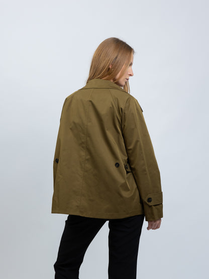 Short trench coat
