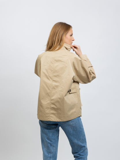 Short trench coat