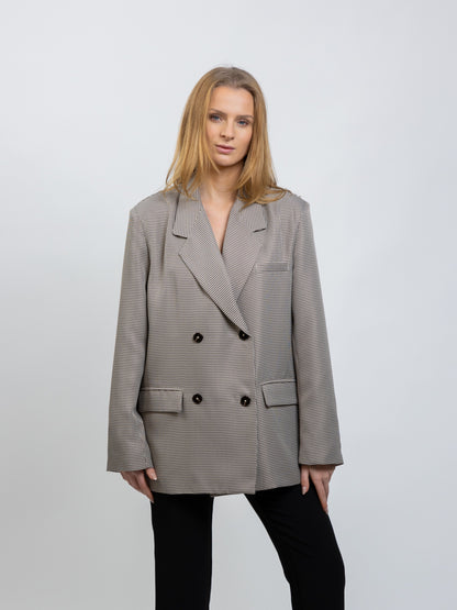 DOUBLE-BREASTED BLAZER