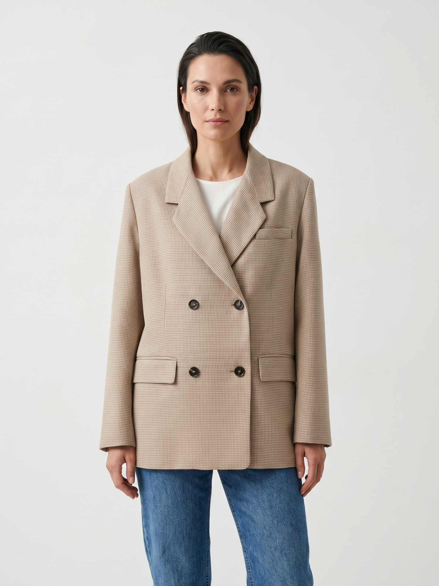 DOUBLE-BREASTED BLAZER