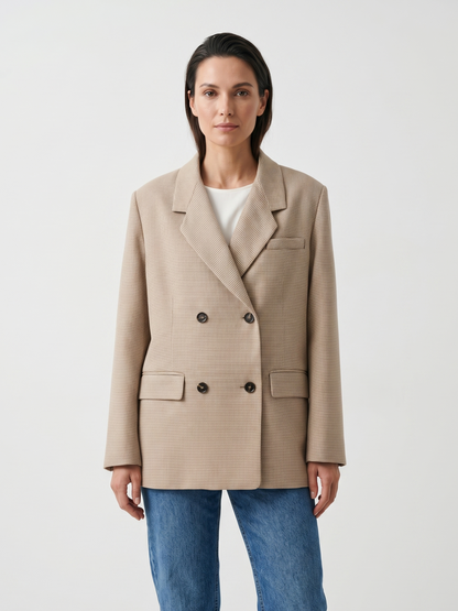 DOUBLE-BREASTED BLAZER
