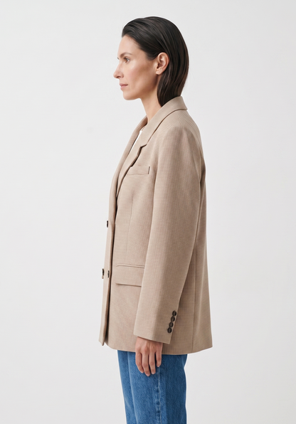 DOUBLE-BREASTED BLAZER