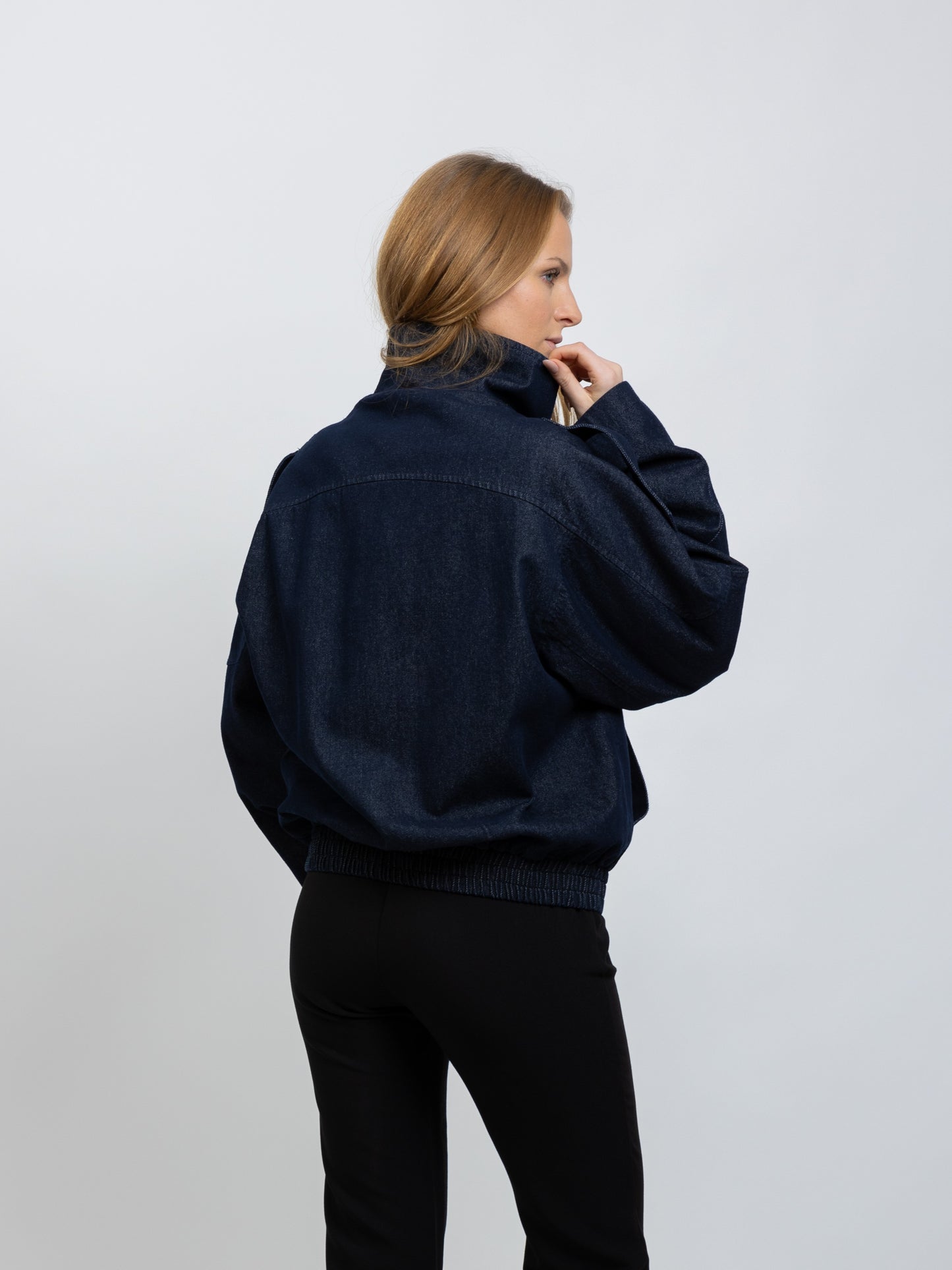 BLOUSON EFFET JEAN