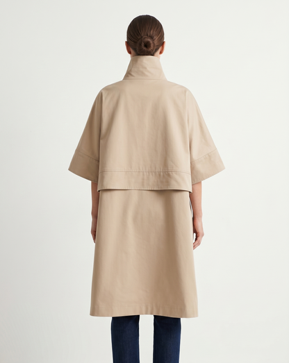 TRENCH-CAPE OVERSIZE