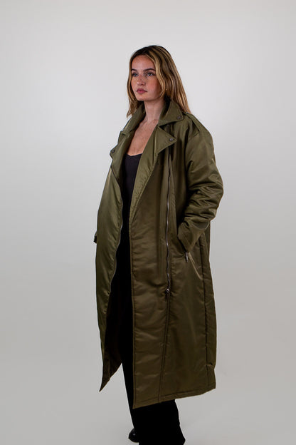 TRENCH MATELASSÉ IMPERMÉABLE