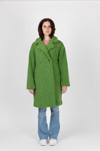 MID-LENGTH SHEARLING COAT