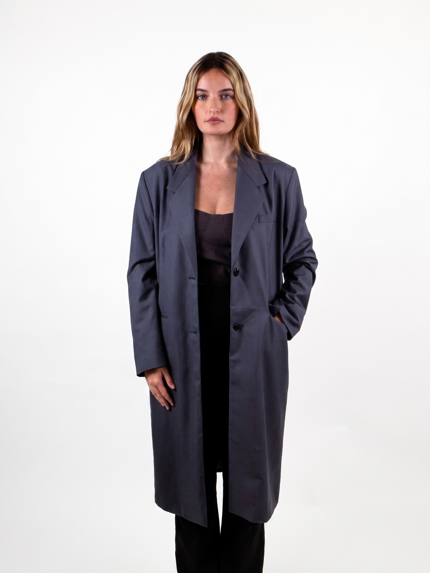 BLAZER-STYLE LIGHT COAT