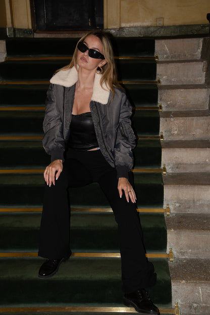 CHAQUETA DE AVIADOR VINTAGE