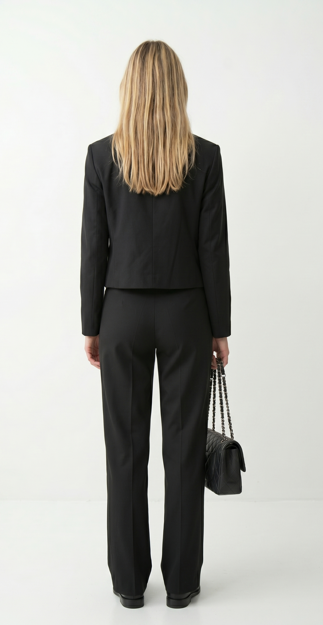 DOUBLE-BREASTED SHORT BLAZER