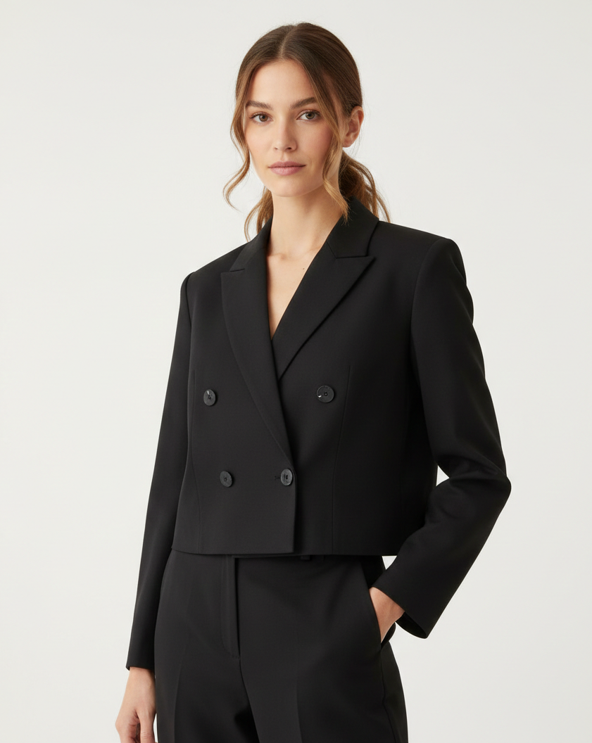 BLAZER CORTO CRUZADO