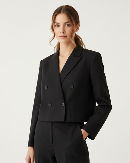 BLAZER CORTO CRUZADO