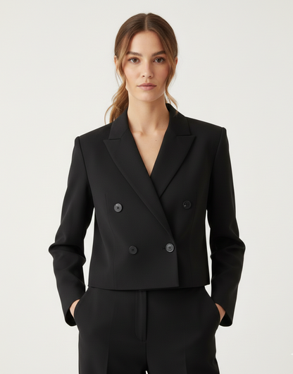 BLAZER CORTO CRUZADO