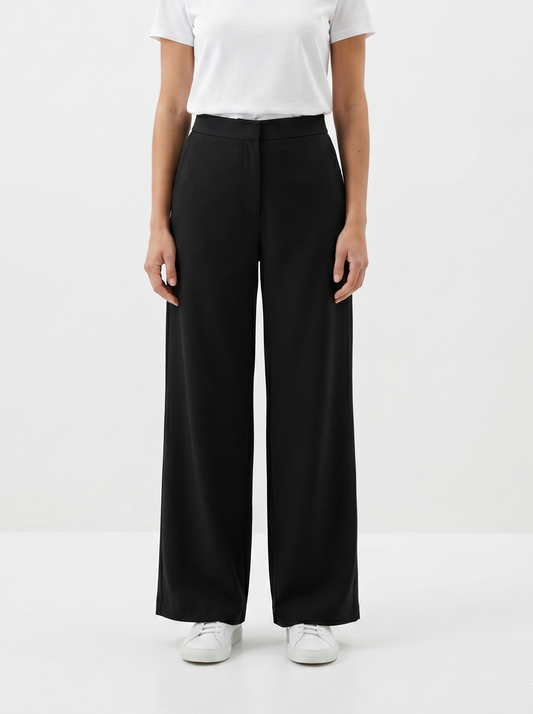 WIDE-FIT FLUID PANTS