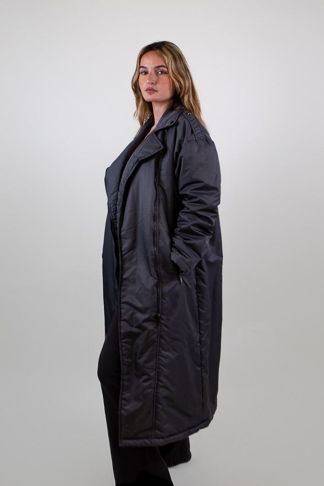 WATERPROOF QUILTED TRENCH COAT