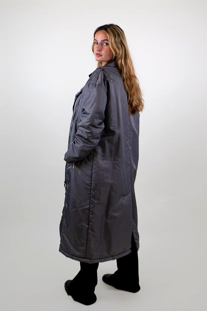 WATERPROOF QUILTED TRENCH COAT