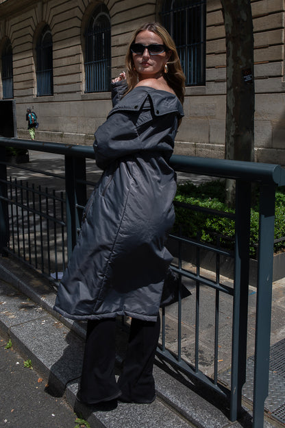 TRENCH MATELASSÉ IMPERMÉABLE