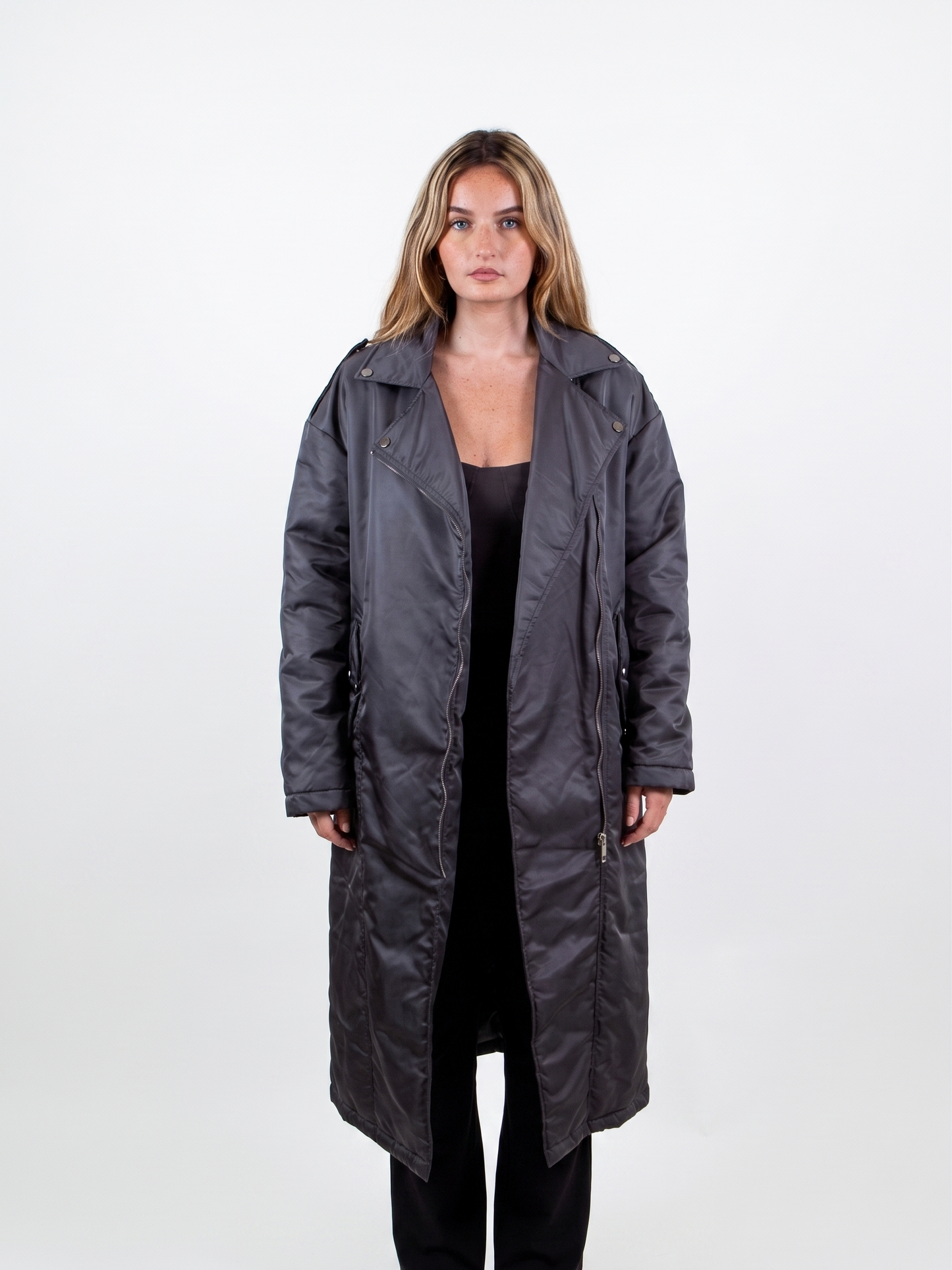 WATERPROOF QUILTED TRENCH COAT