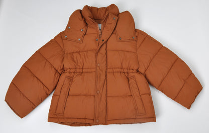 DOWN JACKET WITH ADJUSTED WAIST