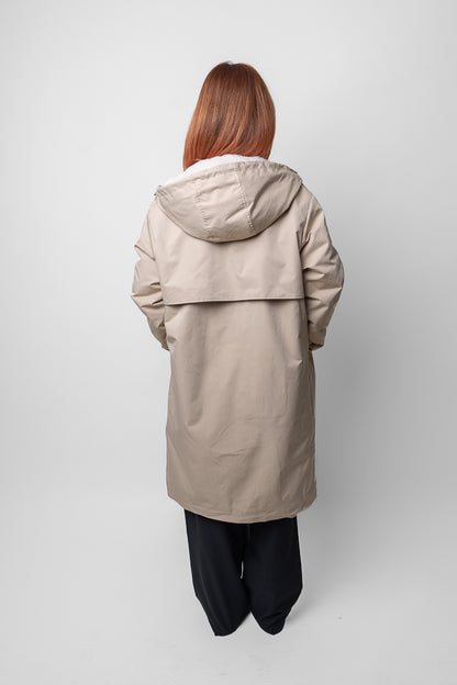 Lined parka