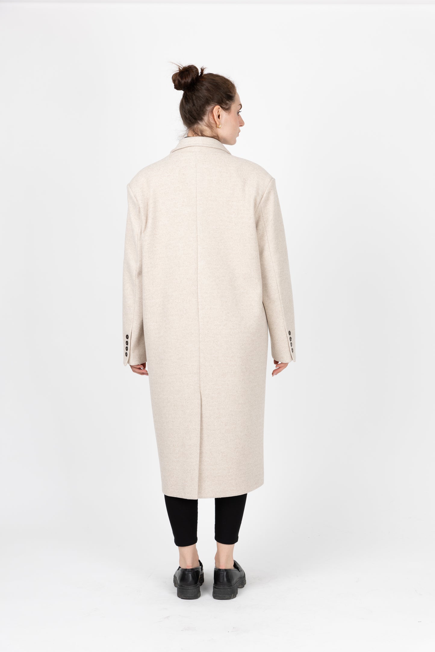 MANTEAU CABAN LONG OVERZISE
