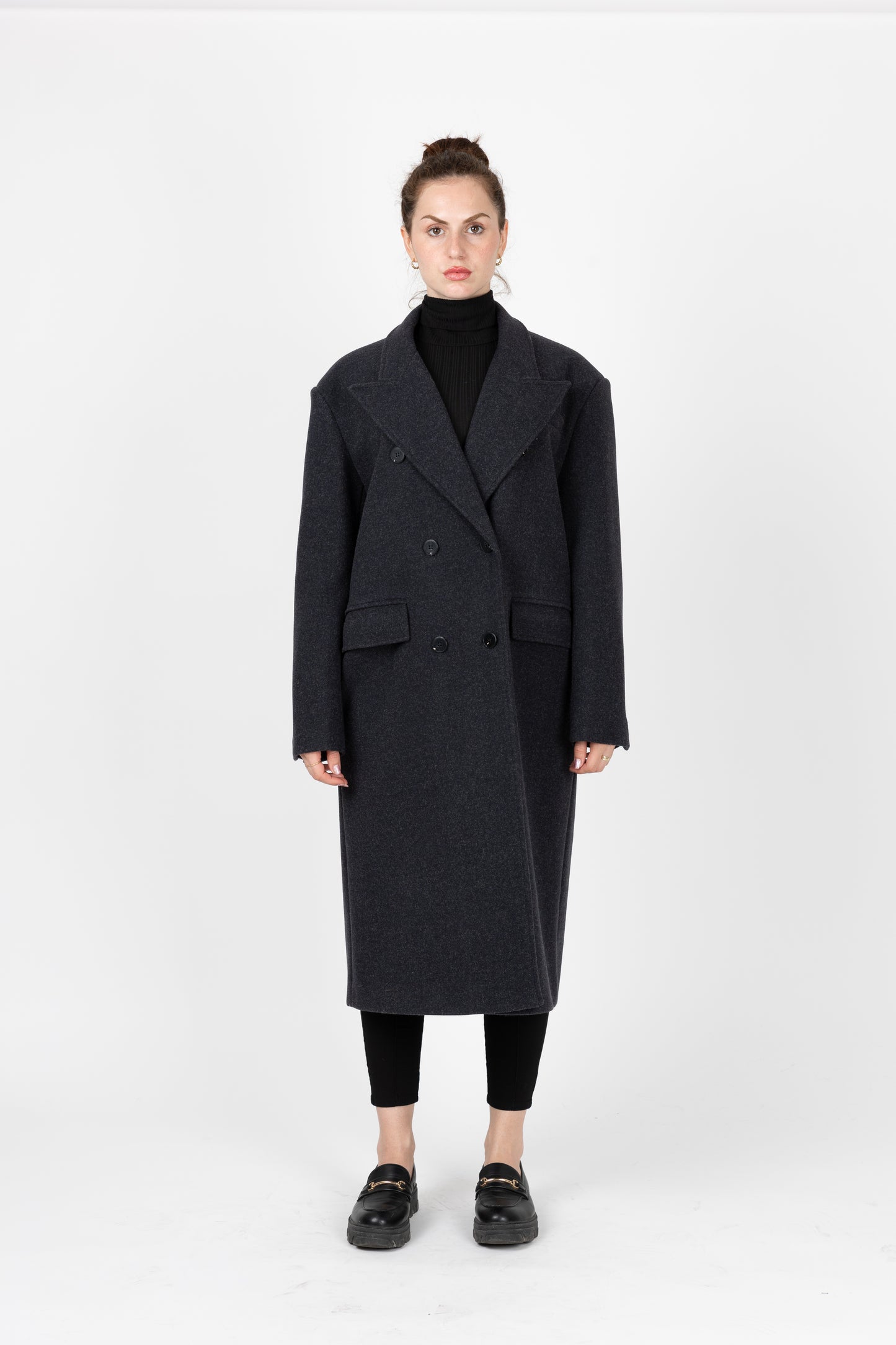 MANTEAU CABAN LONG OVERZISE
