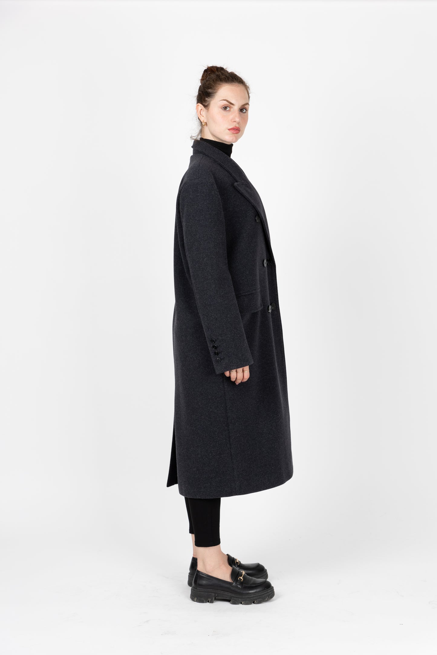 MANTEAU CABAN LONG OVERZISE