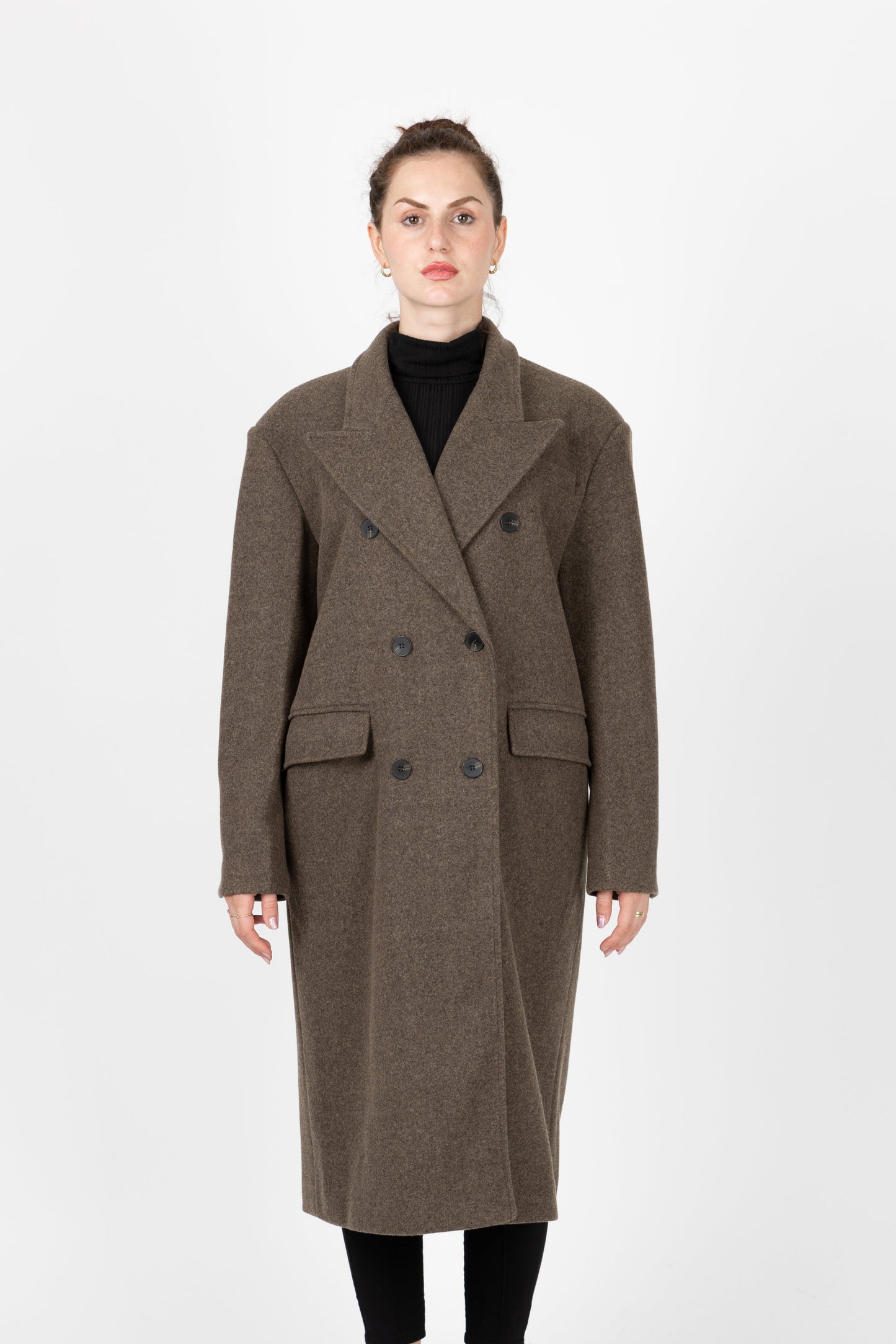 MANTEAU CABAN LONG OVERZISE