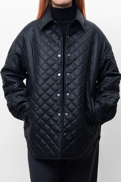 Oversized quilted jacket