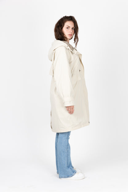 WATERPROOF PARKA WITH FAUX FUR HOOD