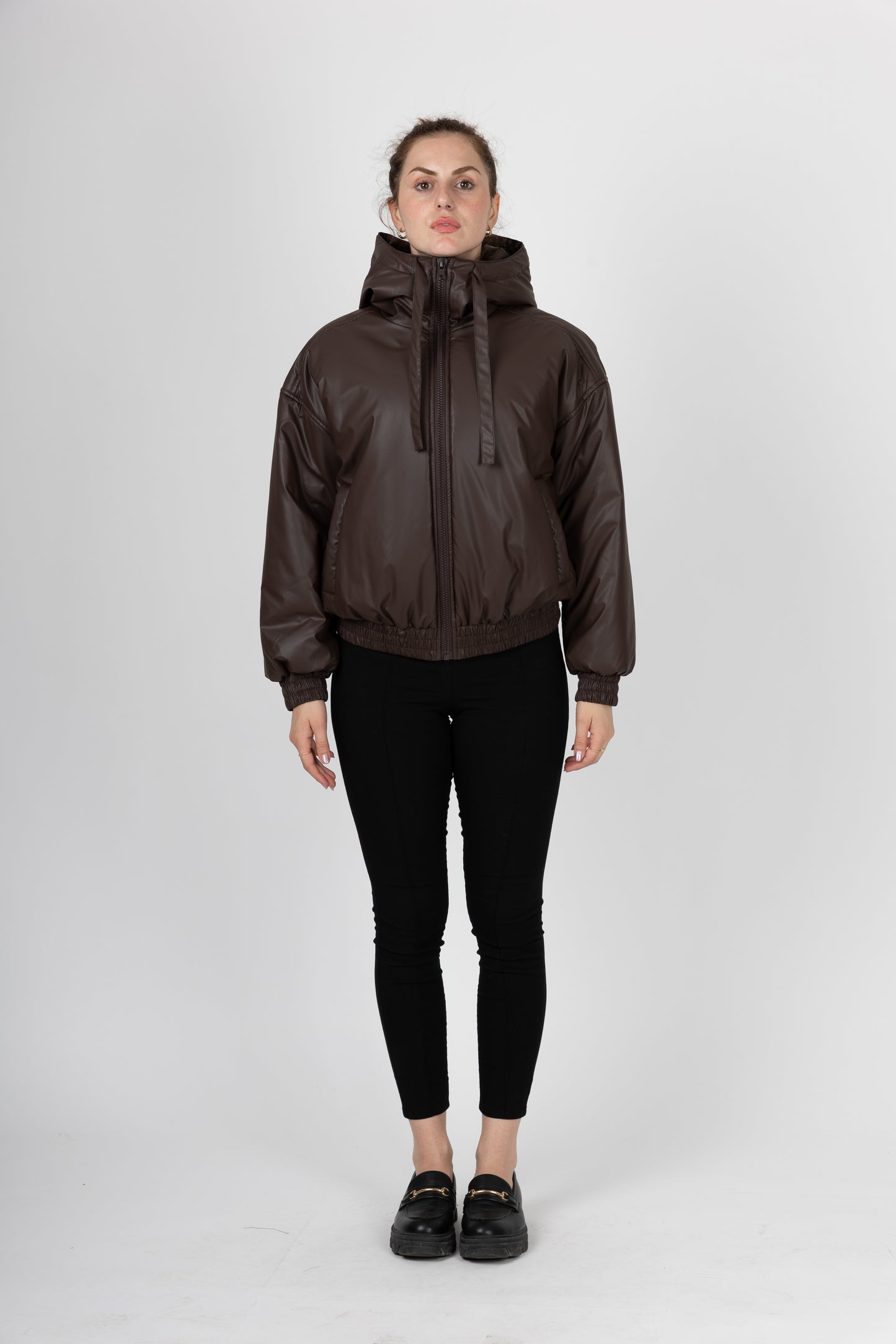 BLOUSON IMPERMÉABLE À CAPUCHE