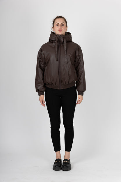 BLOUSON IMPERMÉABLE À CAPUCHE