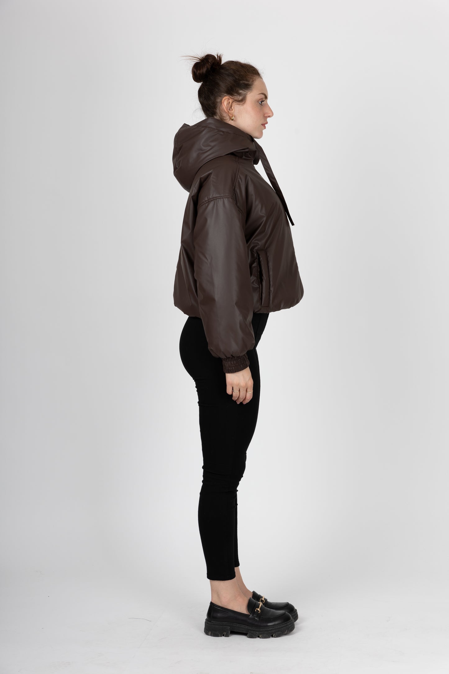 BLOUSON IMPERMÉABLE À CAPUCHE